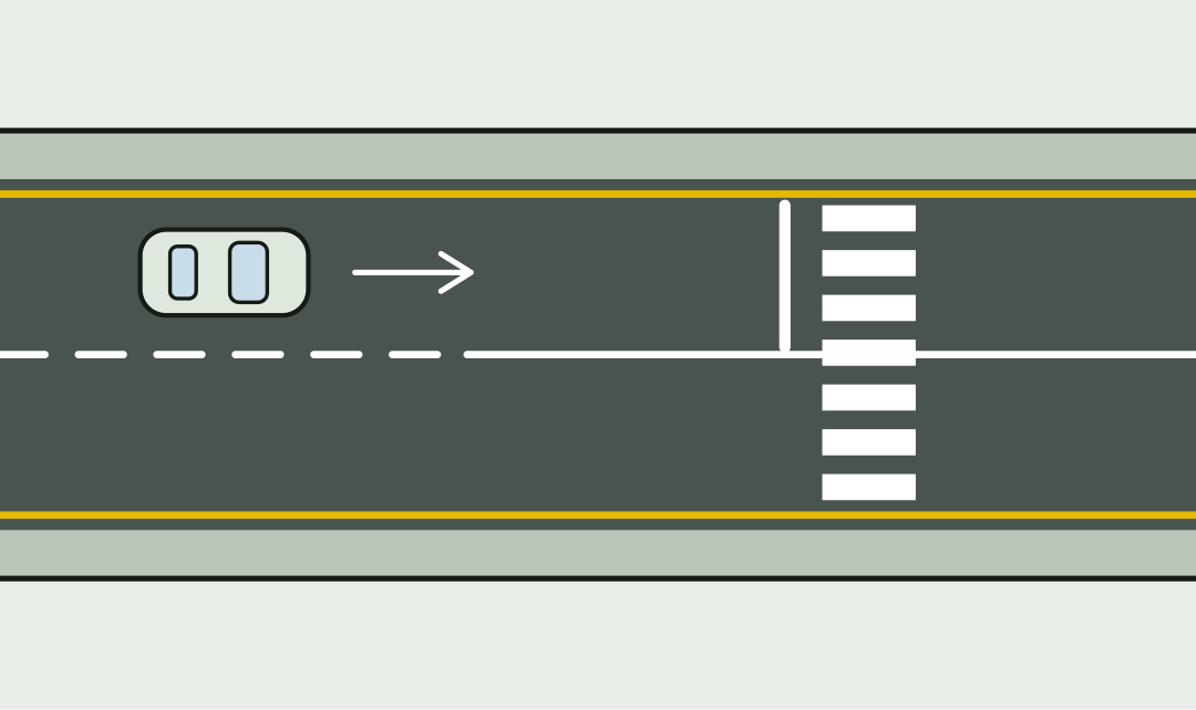 A road from above