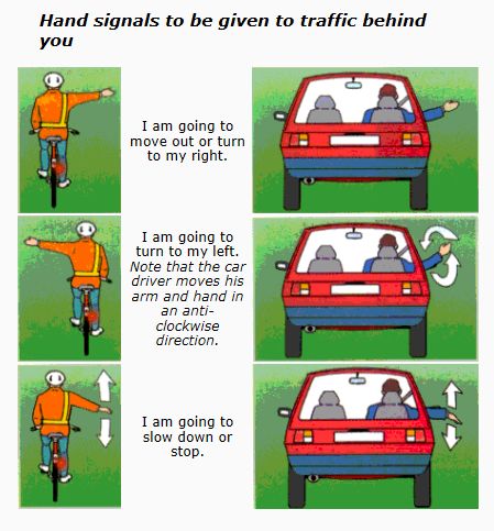 Signals on the road