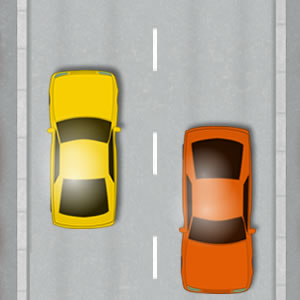 Broken centre line - Zimbabwe carriageway markings road sign