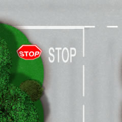 Stop line - Zimbabwe carriageway markings road sign