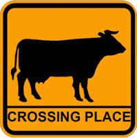 Animal Crossing - Zimbabwe class a signs road sign