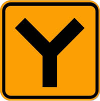 Junction ahead - Zimbabwe class a signs road sign