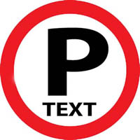 Parking control - Zimbabwe class b signs road sign