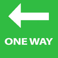 Traffic flow sign - Zimbabwe class c signs road sign