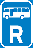 Bus reservation - Zimbabwe regulatory signs road sign