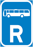 Bus reservation - Zimbabwe regulatory signs road sign