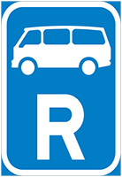 Mini bus reservation - Zimbabwe regulatory signs road sign