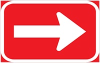 One way traffic - Zimbabwe regulatory signs road sign