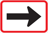 Reserved movement right by specified vehicle class - Zimbabwe regulatory signs road sign