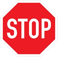 Stop Sign - Zimbabwe regulatory signs road sign