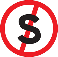 Stopping prohibited - Zimbabwe regulatory signs road sign
