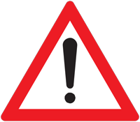 General warning - Zimbabwe warning signs road sign