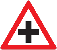 Junction sign - Zimbabwe warning signs road sign