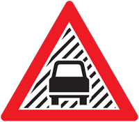 Limited visibility warning - Zimbabwe warning signs road sign