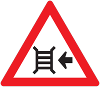 Motor gate warning - Zimbabwe warning signs road sign