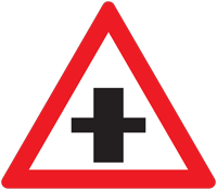 Priority sign - Zimbabwe warning signs road sign