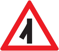 Y junction - Zimbabwe warning signs road sign